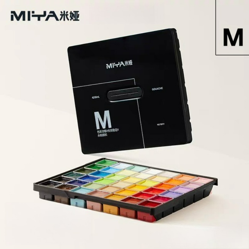 Gouache Paint Set - MIYA Conjunto de gelatina de tinta