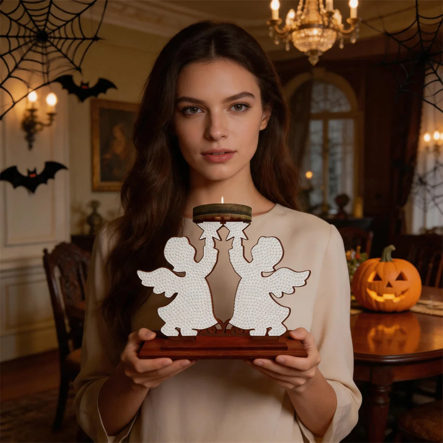 Porta-velas infantil, presente - Art Craft Kit avaliação e preço