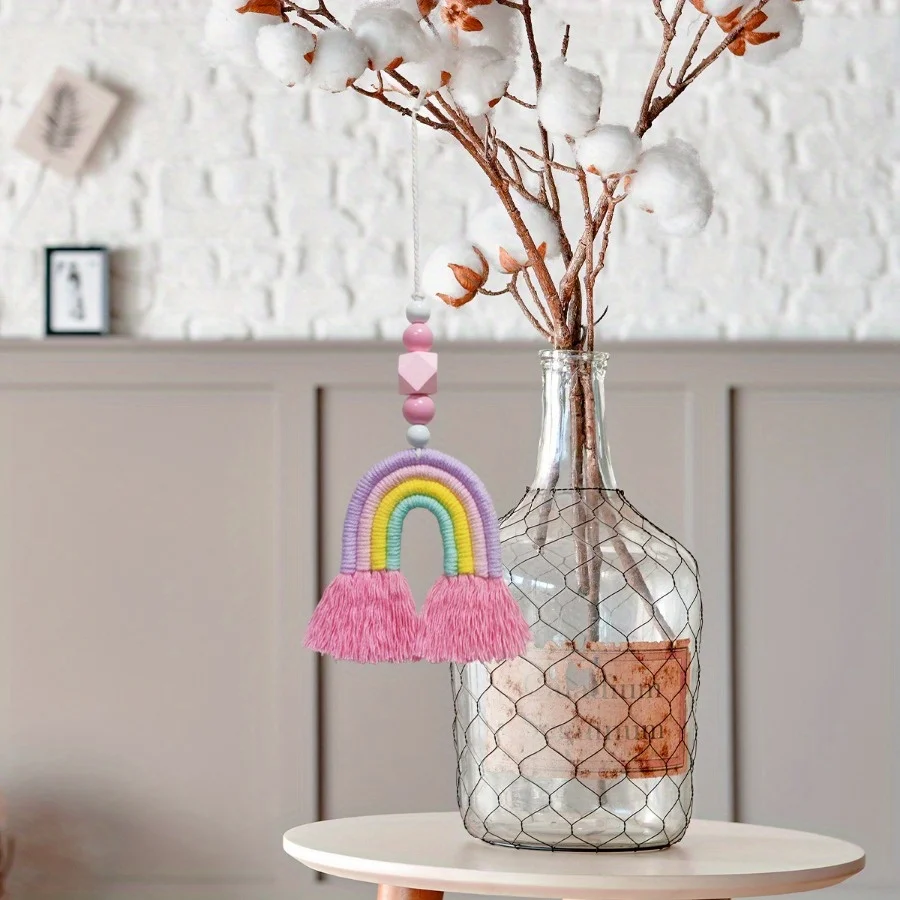 Rosa arco-íris sinos de vento  - Art And Craft For Nursery avaliação e preço