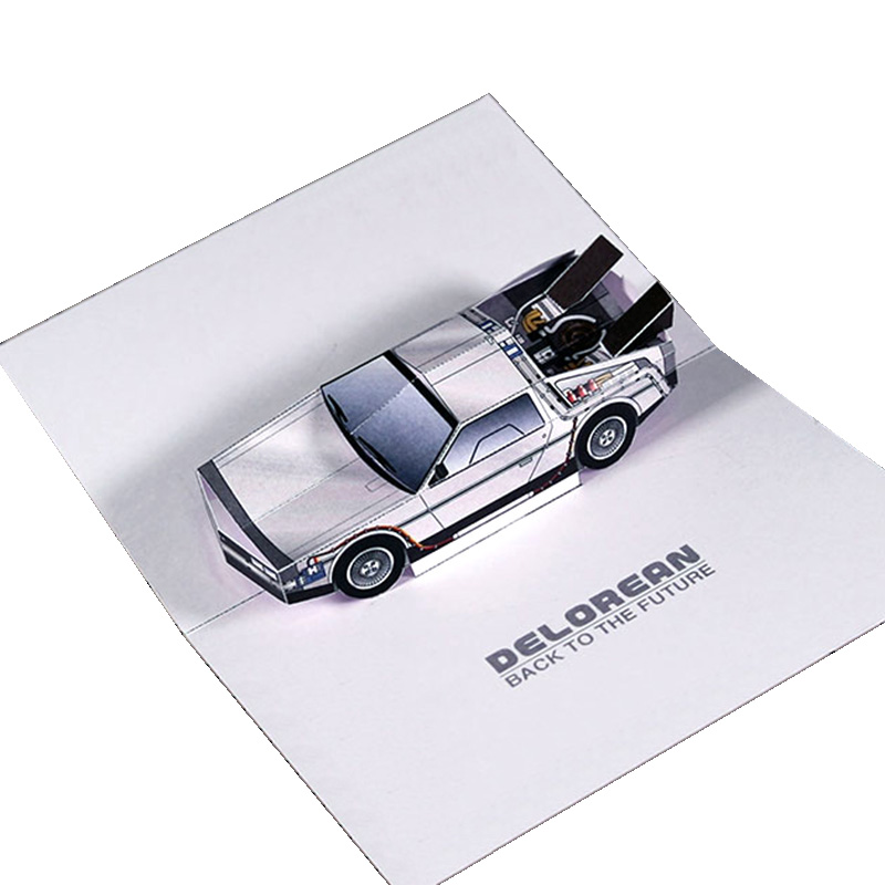 De volta para o futuro cartão  - Art Craft Cardboard avaliação e preço