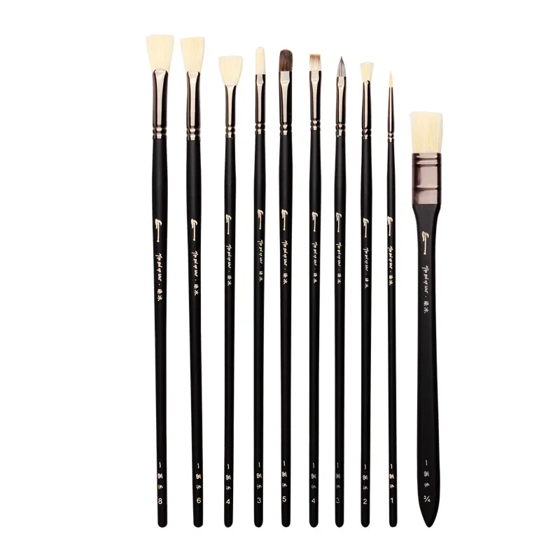 Conjunto de 10 Pincéis para Ti - Gouache Paint Set avaliação e preço