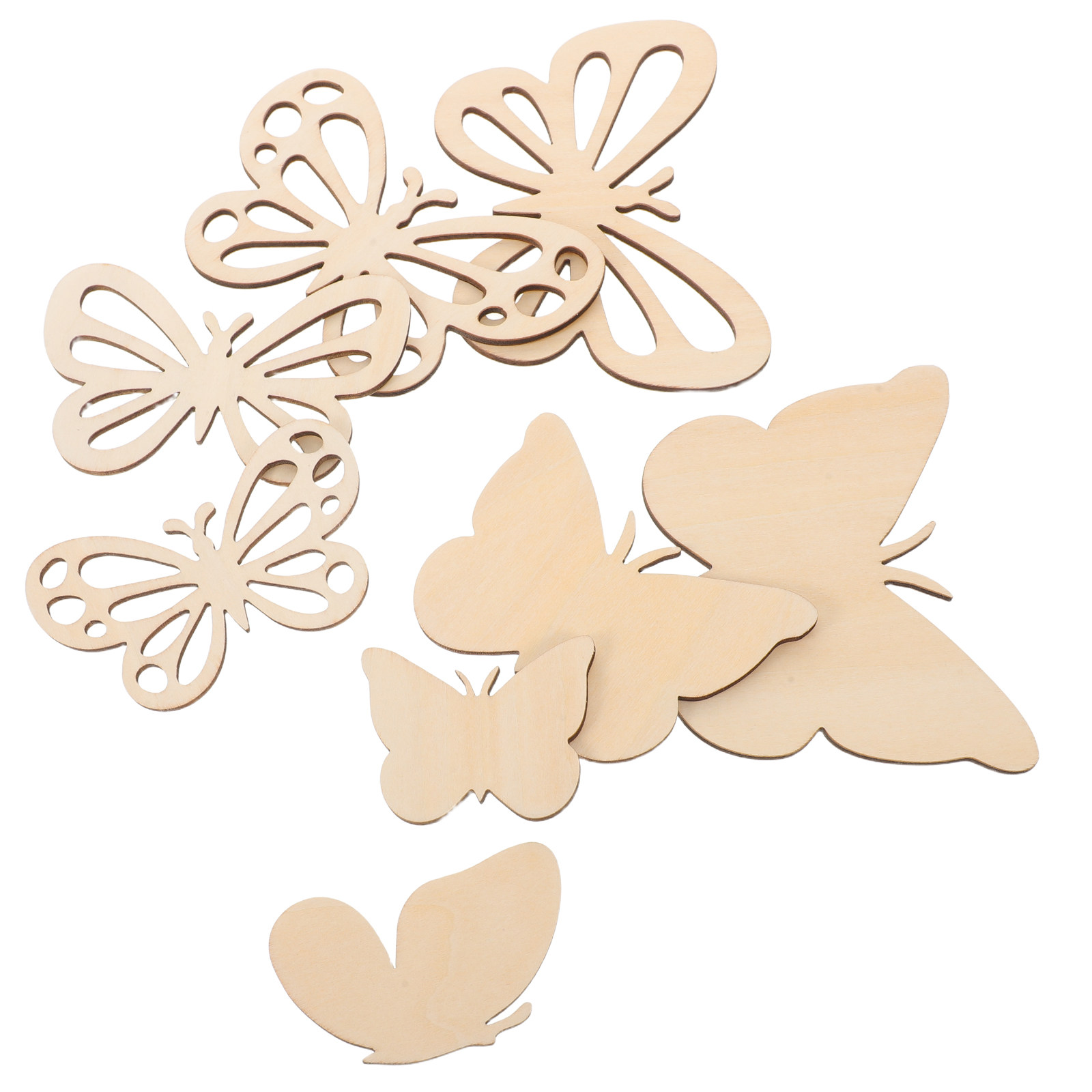 16 peças de recortes de madeir - Art And Craft For Nursery avaliação e preço