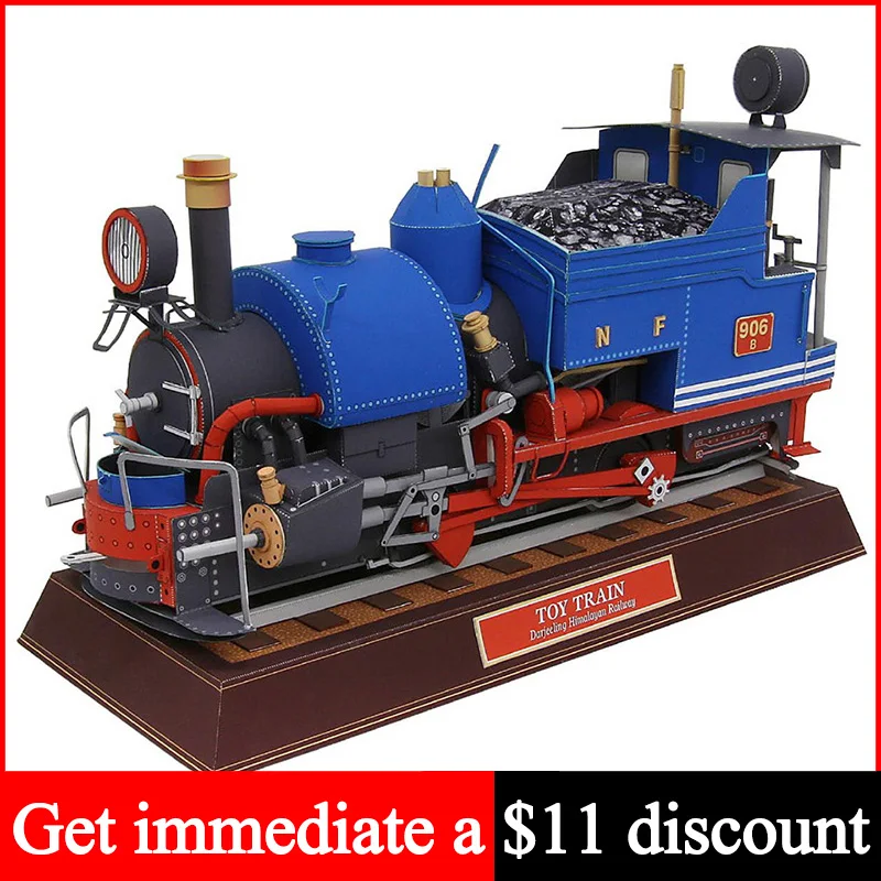 Trem clássico locomotivas a va - Art Craft Cardboard avaliação e preço