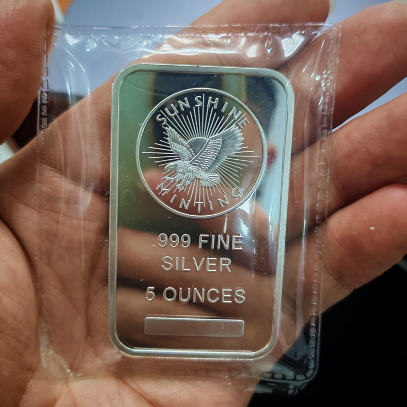 Barra de Prata 5 Oz Sunshine M - Art Craft Bar avaliação e preço