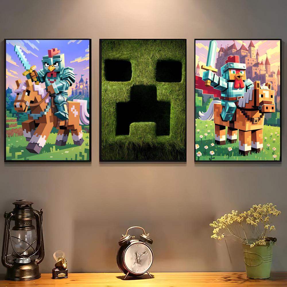 Pôster de jogos Mine-c-crafts, - Art Craft Bar avaliação e preço