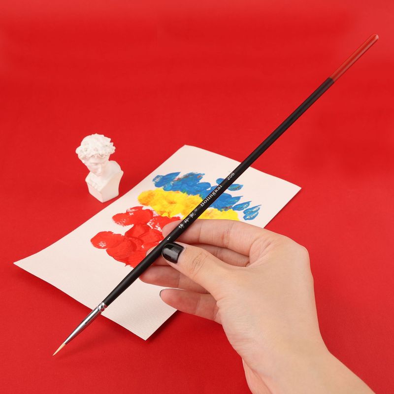 Pincel com cabo de nylon, pinc - Gouache Paint Set avaliação e preço